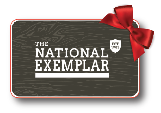 National Exemplar gift card special